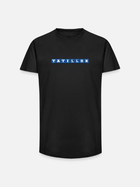 Wählerisch - Long Fit Männer T-Shirt - Schwarz