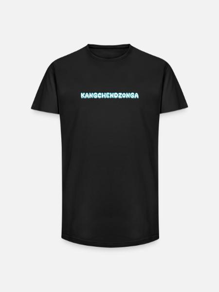 Trekking Kangchendzoenga - Long Fit Männer T-Shirt - Schwarz