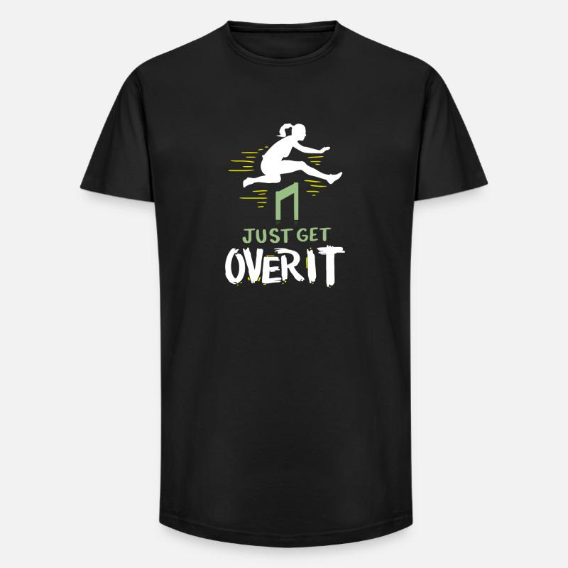 Athlétisme Course d’obstacles Sport - T-shirt coupe longue homme - noir