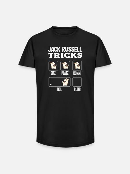 Funny Jack Russell Owner Gift - Long Fit Men's T-Shirt - black
