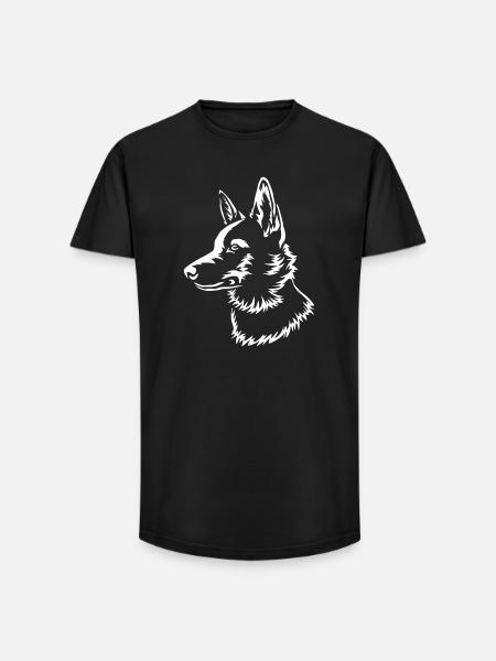 Norbottenspitz "Black Edition" - Long Fit Men's T-Shirt - black