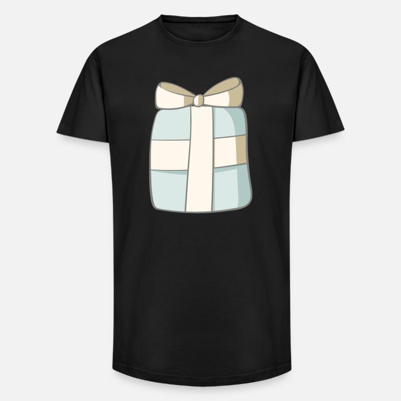 Geschenk - Long Fit Männer T-Shirt - Schwarz