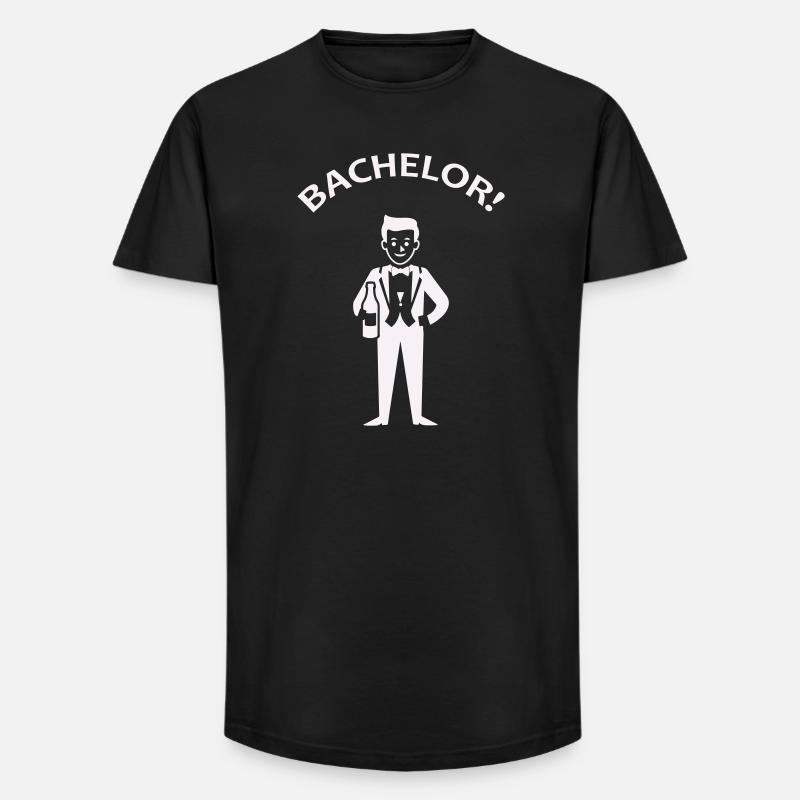 Feierlicher Junggesellenabschied Humor - Long Fit Männer T-Shirt - Schwarz