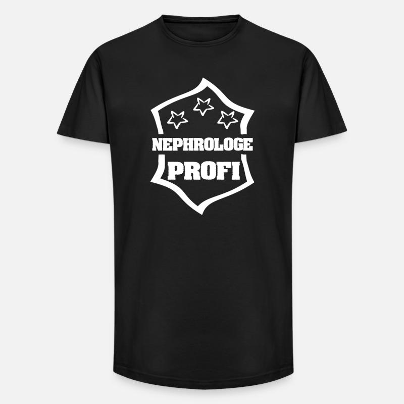 Nephrologist as work - Long Fit Men's T-Shirt - black