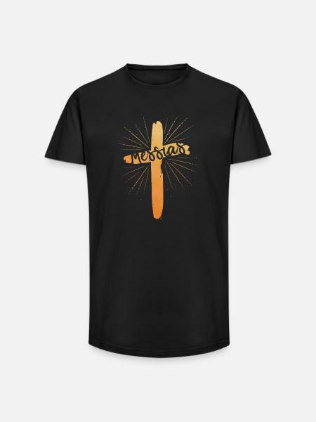 Messiah - Long Fit Men's T-Shirt - black