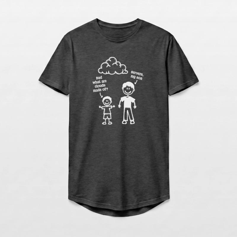 Developer Coden Computerfreak Webentwickler Geek Long Fit Männer T-Shirt