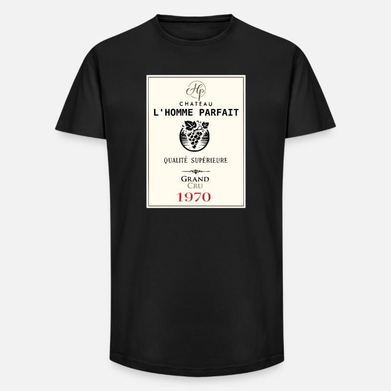 Der perfekte Mann - Long Fit Männer T-Shirt - Schwarz