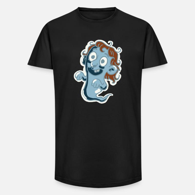 Nagelhaut der Geist - Long Fit Männer T-Shirt - Schwarz