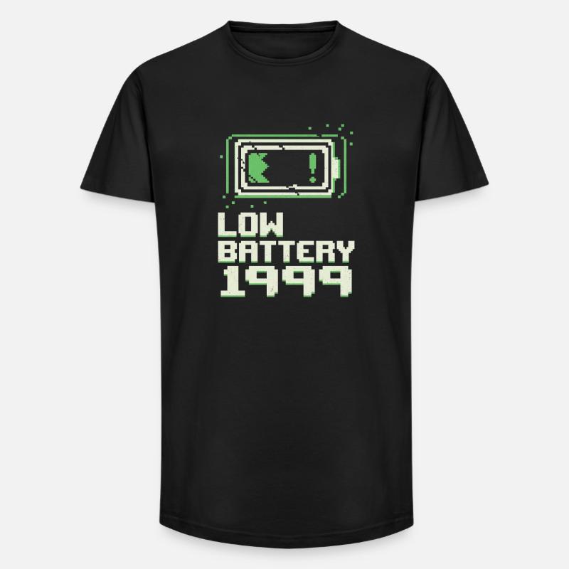 Damals War Es Einfacher - Long Fit Männer T-Shirt - Schwarz
