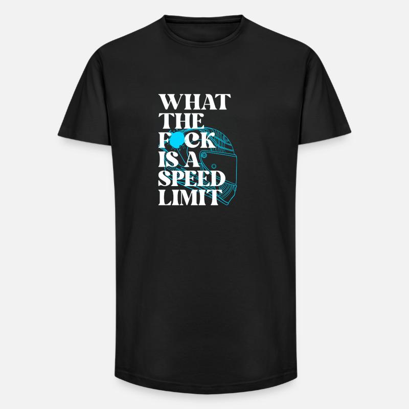 Auto - Long Fit Männer T-Shirt - Schwarz