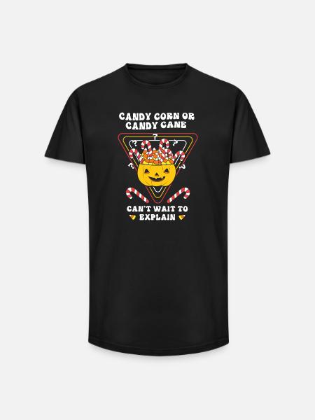 Gender Reveal Halloween - Long Fit Men's T-Shirt - black