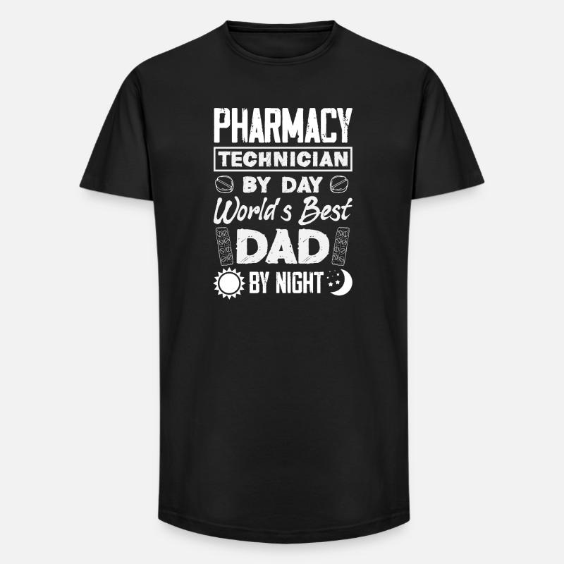 Pharmacist Pharmaceutical Technical - Long Fit Men's T-Shirt - black