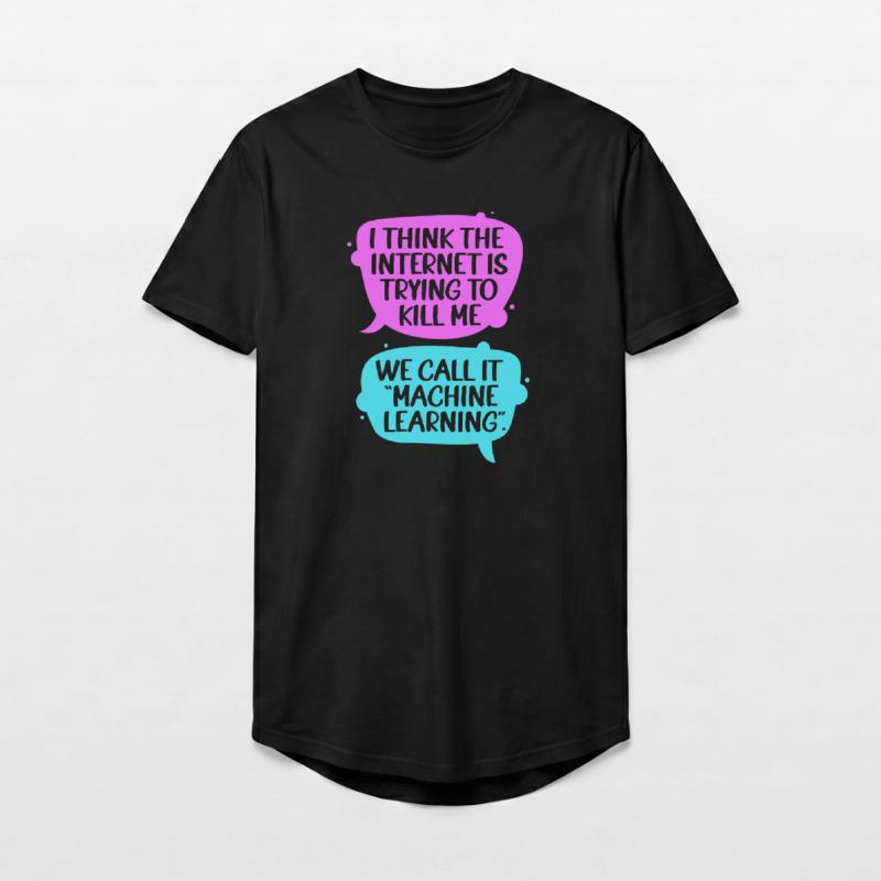 Programmeur GPT Coder T-shirt coupe longue homme