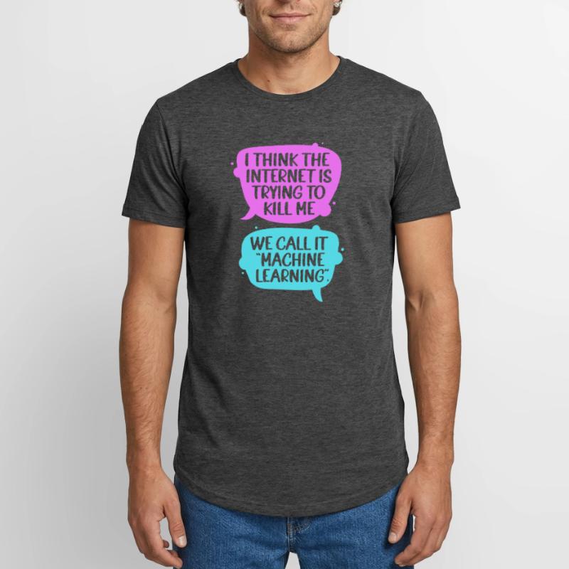 GPT Programmierer Coder Long Fit Männer T-Shirt