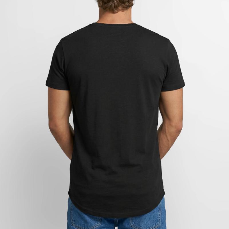 Pull de Noël moche Weihnachtspullover Hässlich T-shirt coupe longue homme