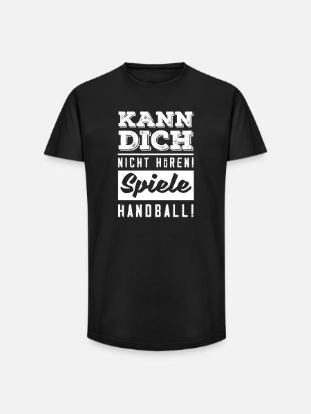 Handball Players Handball Handball Gifts - Long Fit Men's T-Shirt - black