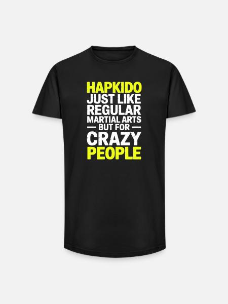 Hapkido Hap Ki Do Gifts - Long Fit Men's T-Shirt - black