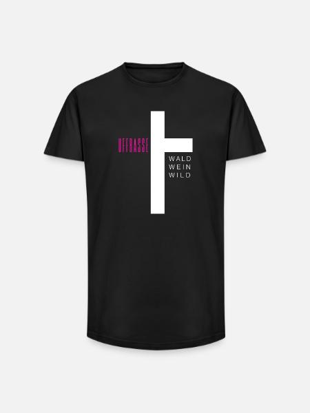 St. John's Cross - Long Fit Men's T-Shirt - black