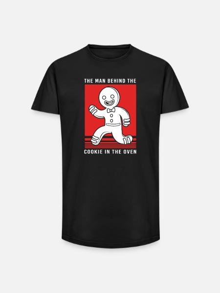 Werdender Papa werdende Väter - Long Fit Männer T-Shirt - Schwarz