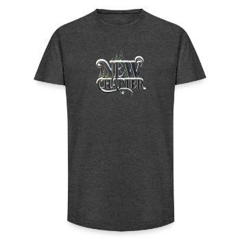 Neues Kapitel Winterwald - Long Fit Männer T-Shirt - Anthrazit - Vorne - AI Model Male 185 light (185cm)