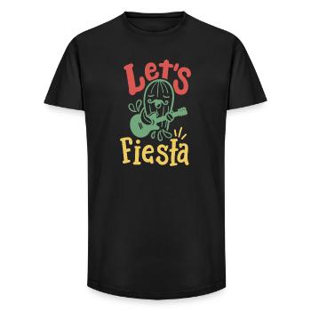 Cinco de Mayo Fiesta mexikanische Party - Long Fit Männer T-Shirt - Schwarz - Vorne - AI Model Male 185 light (185cm)