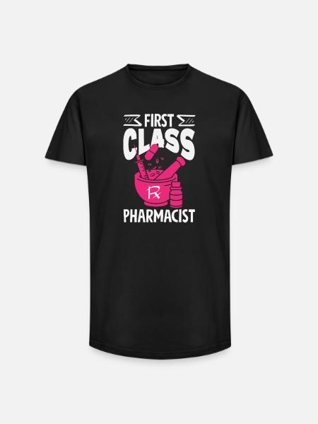 Pharmacist Pharmaceutical Technical - Long Fit Men's T-Shirt - black
