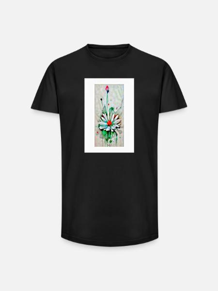 klajgrdajtscwlj - T-shirt coupe longue homme - noir