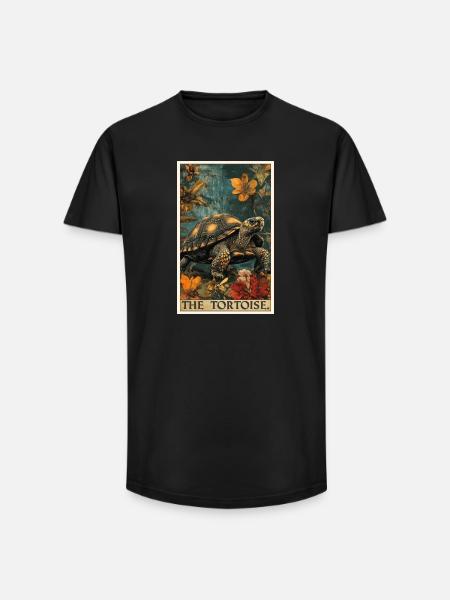 Tortoises Tortoise - Long Fit Men's T-Shirt - black