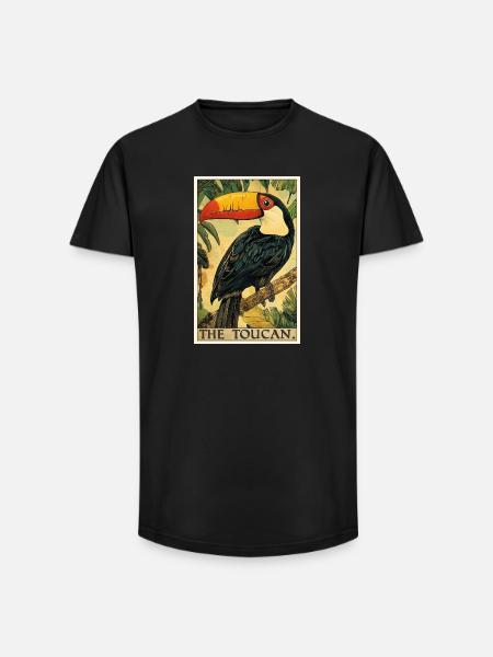 Toucans Toucan - Long Fit Men's T-Shirt - black