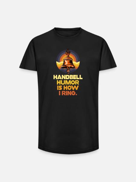 Choir Music Instrument Handbell Choir - Long Fit Men's T-Shirt - black
