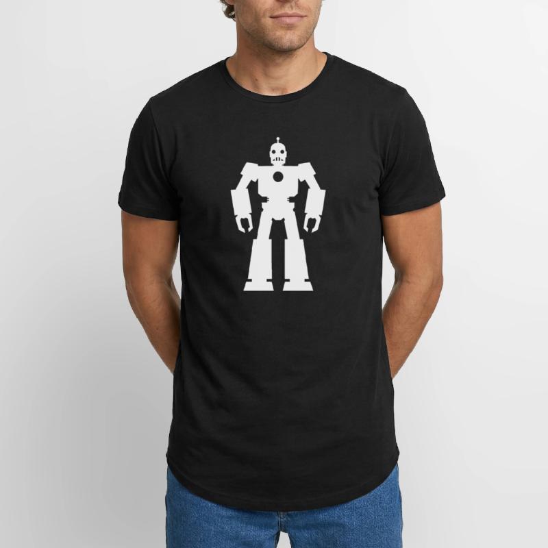 Robots – AI Technology Sci-Fi Nerd Design Long Fit Men's T-Shirt