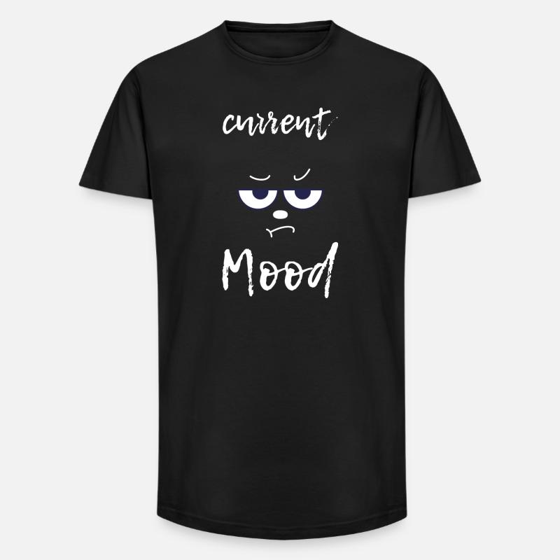 Current Mood funny - Long Fit Männer T-Shirt - Schwarz