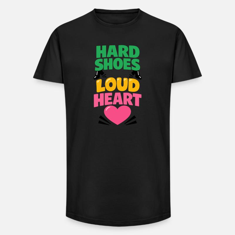 Irischer Tanz Step-dancing Celtic Fan - Long Fit Männer T-Shirt - Schwarz