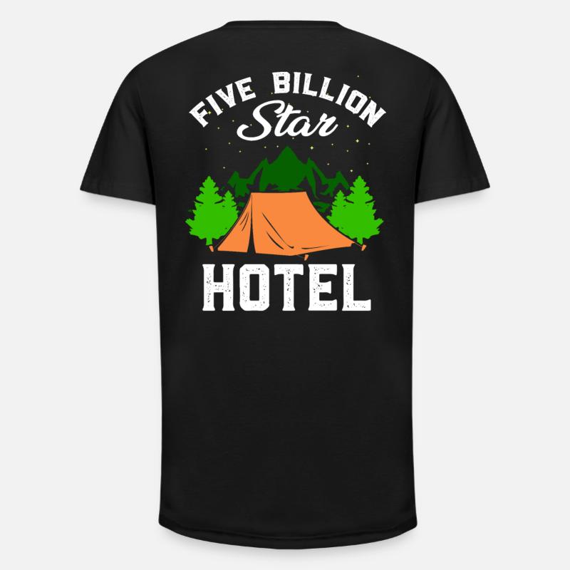 Camping Camping Vacation Gift - Long Fit Men's T-Shirt - black
