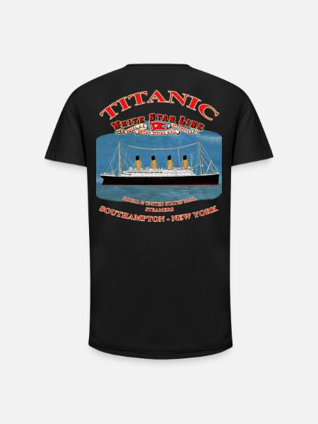 TITANIC CREATION Louis RUNEMBERG © Adagp - Long Fit Men's T-Shirt - black