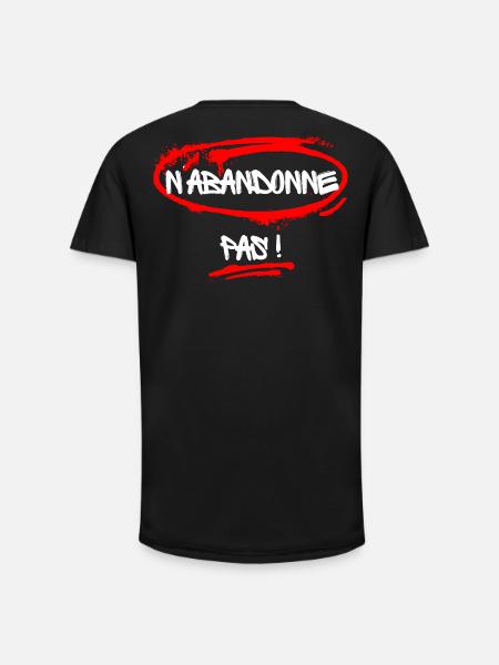 Humorous slogan against the disease - Long Fit Men's T-Shirt - black