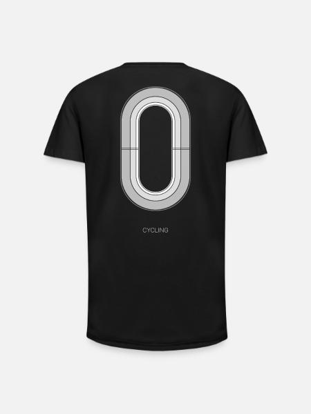 Fahrrad - Triathlon Team - Long Fit Männer T-Shirt - Schwarz