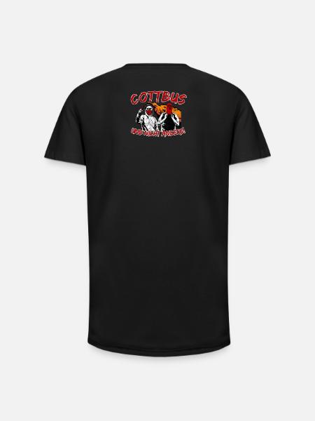 Cottbus und nicht anders UPDATE - Long Fit Männer T-Shirt - Schwarz
