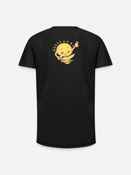 Sommer Cocktail Geschenk - Long Fit Männer T-Shirt - Schwarz