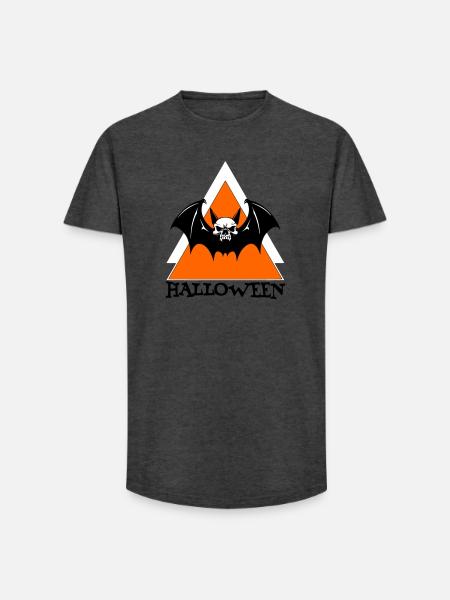 Halloween - T-shirt coupe longue homme - charbon