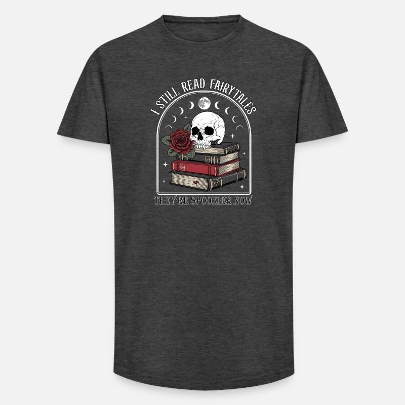 Ich lese immer noch Märchen - Long Fit Männer T-Shirt - Anthrazit