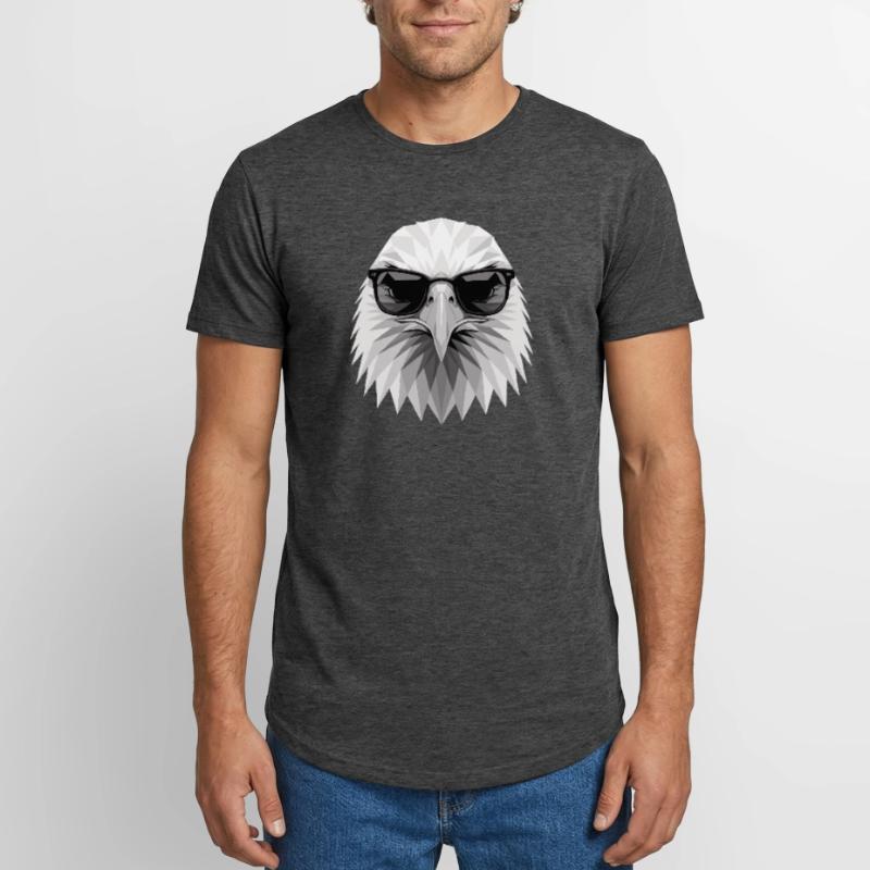 Eagle Bald Eagle Golden Eagle White-tailed Eagle Long Fit Men's T-Shirt