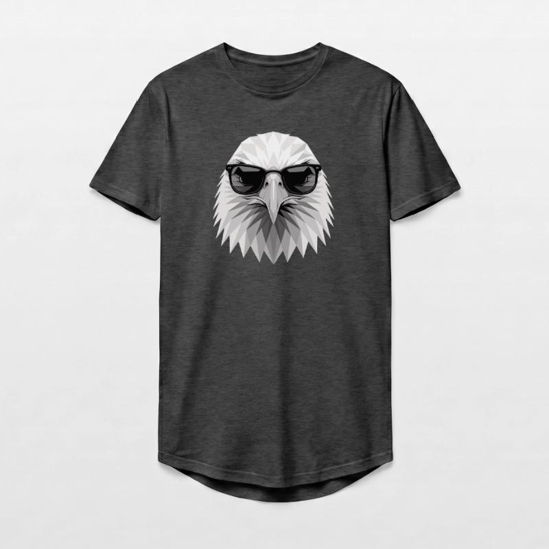 Eagle Bald Eagle Golden Eagle White-tailed Eagle Long Fit Men's T-Shirt