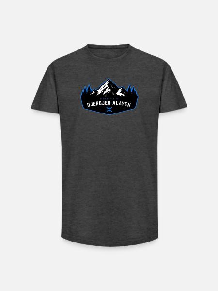 Djerdjer_Alayen_2 - Long Fit Men's T-Shirt - charcoal grey