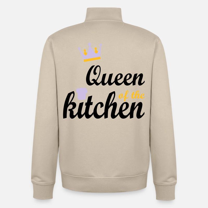 Cook - Unisex Organic Zip Sweatshirt by Stanley/Stella - desert dust