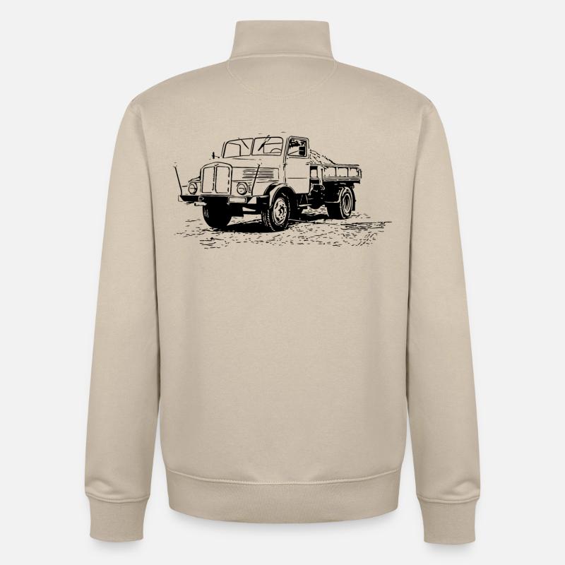 IFA H3 Kipper - Unisex Organic Zip Sweatshirt von Stanley/Stella - Cremebeige