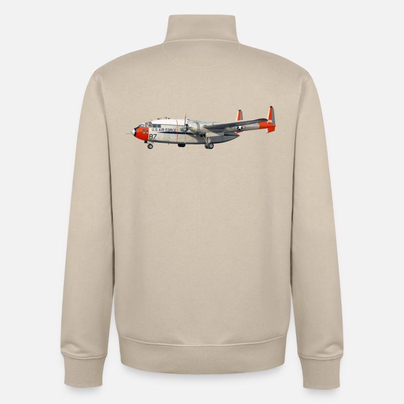 C-119 - Unisex Organic Zip Sweatshirt von Stanley/Stella - Cremebeige