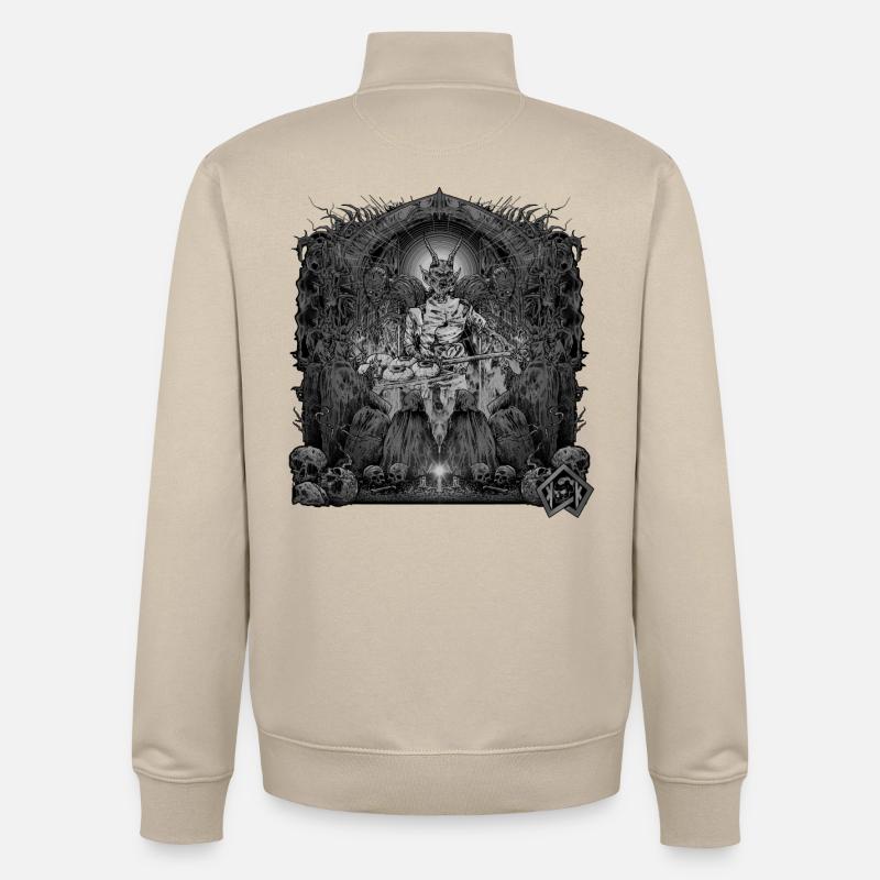 Baker, Baker, Master Baker, Master Baker - Unisex Organic Zip Sweatshirt by Stanley/Stella - desert dust