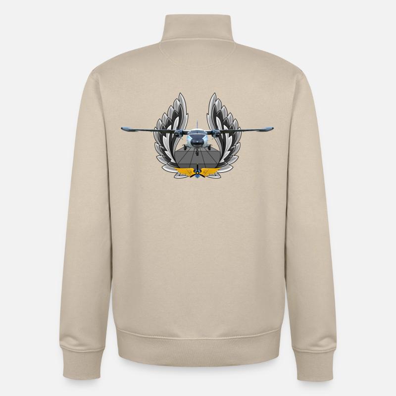 L-410 UVP-E - Unisex Organic Zip Sweatshirt von Stanley/Stella - Cremebeige