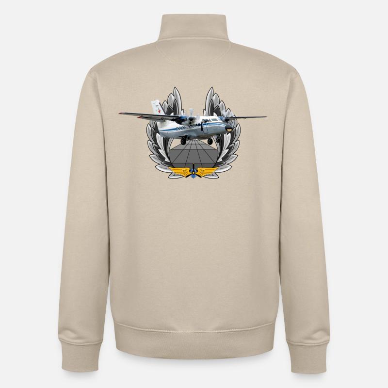 L-410 UVP-E - Unisex Organic Zip Sweatshirt von Stanley/Stella - Cremebeige